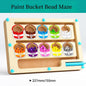 Magnetic digital bead magnetic maze toy for children's puzzle practice.